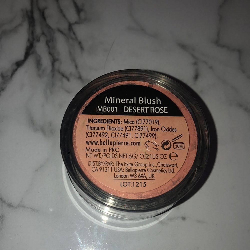 3/$15 Bella Pierre Mineral Blush in Desert Rose - Picture 2 of 3